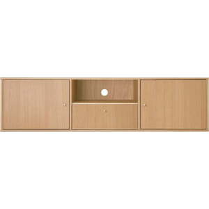 TV stolek v dekoru dubu v přírodní barvě 161x42 cm Mistral – Hammel Furniture obraz