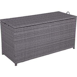Šedý zahradní úložný box Patras – Garden Pleasure obraz