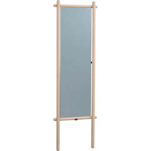 Stojací zrcadlo s dřevěným rámem 52x180 cm Milford - Rowico obraz