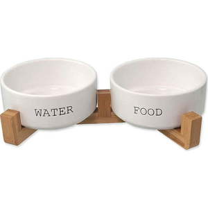Keramický set misek s podstavcem pro psa ø 13 cm Dog Fantasy – Plaček Pet Products obraz