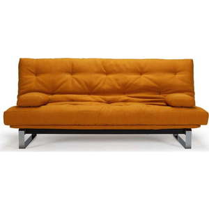 Oranžová rozkládací pohovka Innovation Minimum Elegant Elegance Burned Curry obraz