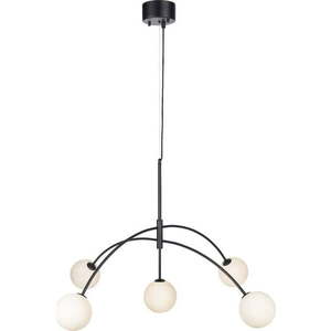 Černé závěsné svítidlo Markslöjd Heaven, ø 117 cm obraz