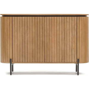 Nízká komoda z mangového dřeva v přírodní barvě 120x80 cm Licia – Kave Home obraz