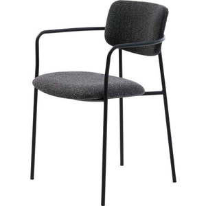 Tmavě šedá jídelní židle Zama – Unique Furniture obraz