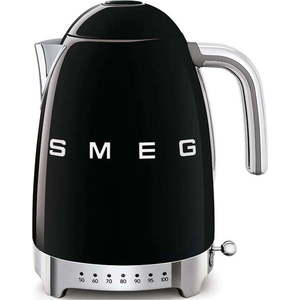 Černá rychlovarná konvice z nerezové oceli 1, 7 l Retro Style – SMEG obraz