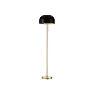 Černá stojací lampa Markslöjd Blanca, výška 143 cm obraz