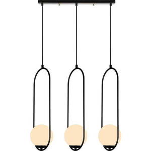 Černé závěsné svítidlo Squid Lighting Arch, výška 146 cm obraz