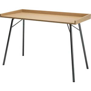 Pracovní stůl s deskou v dubovém dekoru 52x115 cm Rayburn – Woodman obraz