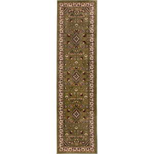 Zelený běhoun 66x300 cm Sherborne – Flair Rugs obraz