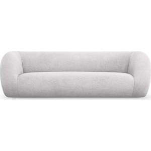 Světle šedá pohovka z textilie bouclé 230 cm Essen – Cosmopolitan Design obraz