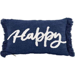 Dekorační polštář 50x30 cm Cotton Slub Happy - Tiseco Home Studio obraz