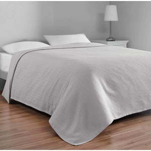 Šedý bavlněný přehoz na dvoulůžko 200x230 cm Serenity – Mijolnir obraz