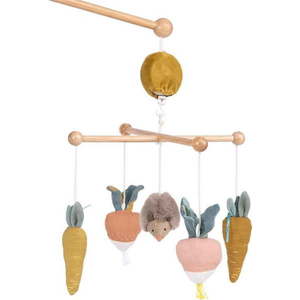 Hudební závěsný kolotoč Trois Petits Lapins – Moulin Roty obraz