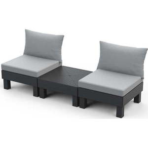 Šedý zahradní lounge set pro 2 Cantara – Keter obraz