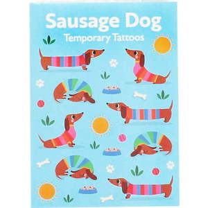 Dětské tetování Sausage Dog – Rex London obraz