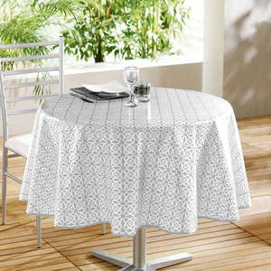 Omyvatelný ubrus ø 160 cm Abaca – douceur d'intérieur obraz