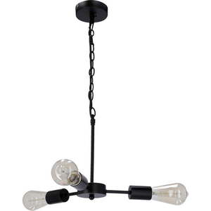 Černé kovové závěsné svítidlo Sparta – Candellux Lighting obraz