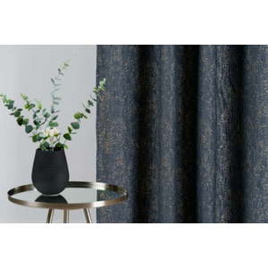 Tmavě modro-šedý závěs 135x280 cm Wayland – Mendola Fabrics obraz