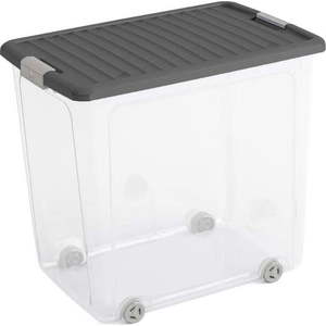 Plastový úložný box s víkem 56, 5x39x51, 5 cm W box XL – KIS obraz