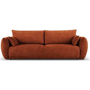 Oranžová pohovka 240 cm Matera – Cosmopolitan Design obraz