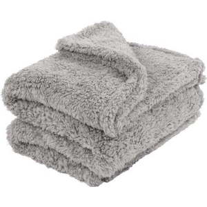 Plyšová deka v barvě taupe Tiseco Home Studio Teddy, 130 x 170 cm obraz