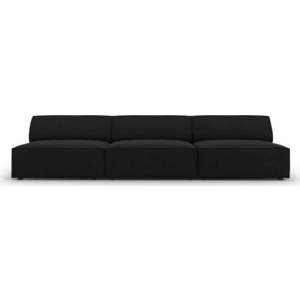 Černá pohovka 240 cm Jodie – Micadoni Home obraz