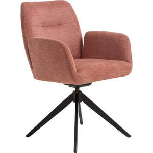 Růžová jídelní židle Roxana – Unique Furniture obraz