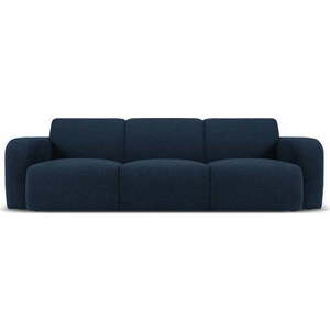 Tmavě modrá pohovka z textilie bouclé 235 cm Molino – Micadoni Home obraz