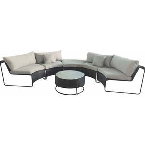 Šedý zahradní lounge set pro 5 Rindal - Bonami Selection obraz