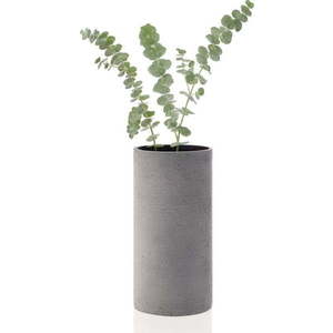 Šedá váza Blomus Bouquet, výška 24 cm obraz