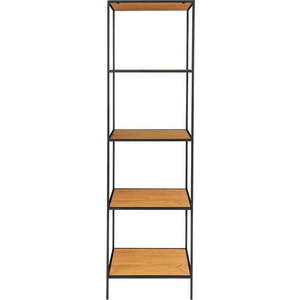 Knihovna v dekoru dubu v přírodní barvě 51x170 cm Vita – House Nordic obraz