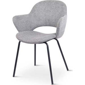 Světle šedé jídelní židle v sadě 2 ks Rowley – Unique Furniture obraz
