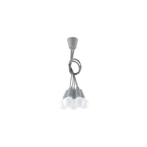 Šedé závěsné svítidlo ø 25 cm Rene – Nice Lamps obraz