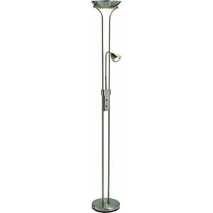 Stojací lampa ve stříbrné barvě s kovovým stínidlem (výška 180 cm) Detroit – Markslöjd obraz