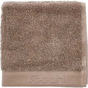 Hnědý froté bavlněný ručník 30x30 cm Comfort – Södahl obraz