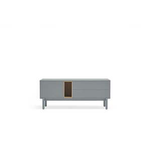 Modro-šedý TV stolek 140x56 cm Corvo – Teulat obraz