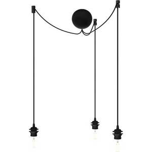 Černý trojitý závěsný kabel ke svítidlům UMAGE Cannonball obraz