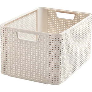 Krémový plastový úložný box 33x44x23 cm Style – Curver obraz