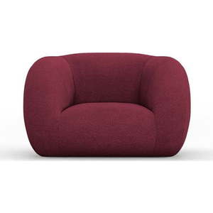 Vínové křeslo z textilie bouclé Essen – Cosmopolitan Design obraz