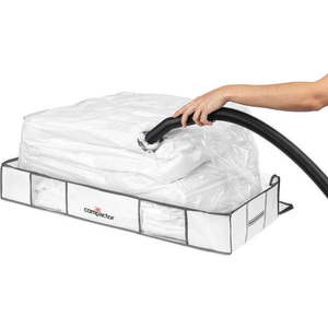 Vakuový látkový plastový úložný box pod postel 105x45x15, 5 cm Life – Compactor obraz