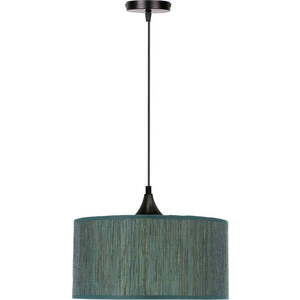 Tmavě zelené závěsné svítidlo s textilním stínidlem ø 30 cm Patti – Candellux Lighting obraz