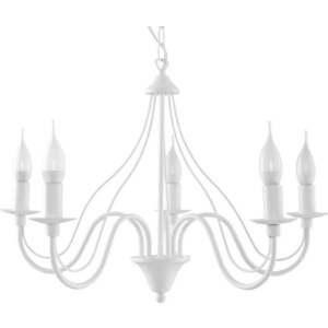 Bílé závěsné svítidlo Nice Lamps Fiorano 5 obraz