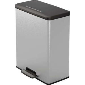 Pedálový plastový odpadkový koš 65 l Rectangular - Curver obraz