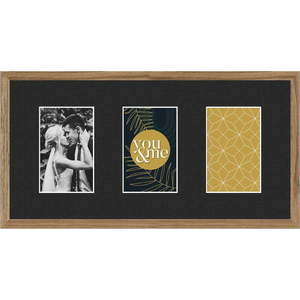 Rámeček 25x48 cm Kyoto Black – Styler obraz