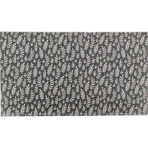 Rohožka 40x70 cm Navy Leaf – Artsy Doormats obraz