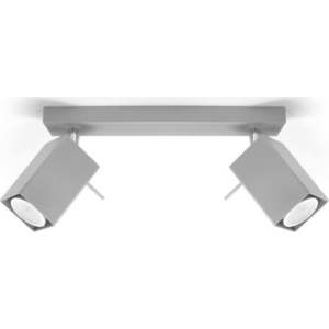 Šedé bodové svítidlo 6x30 cm Toscana – Nice Lamps obraz