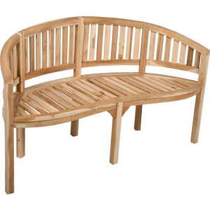 Dřevěná zahradní lavice v přírodní barvě Ambon – Garden Pleasure obraz