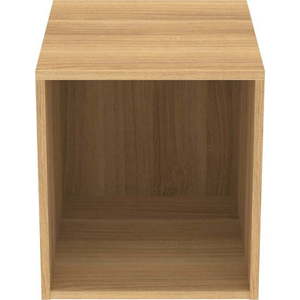 Nízká závěsná koupelnová skříňka v dekoru dubu v přírodní barvě 40x44 cm i.Life B – Ideal Standard obraz