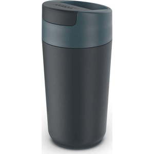 Tmavě modro-antracitový cestovní hrnek 450 ml Sipp – Joseph Joseph obraz