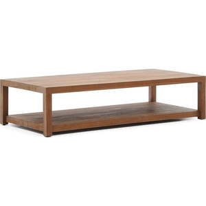 Konferenční stolek z teakového dřeva v přírodní barvě 70x150 cm Sashi – Kave Home obraz
